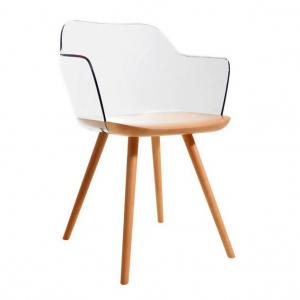 Стул-кресло Modena прозрачный