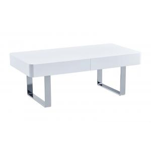 Стол журнальный Adri раскладной белый