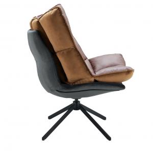 Лаунж кресло Kartell малое серый/коричневый