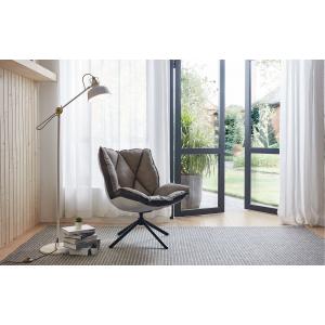 Лаунж кресло Moss серое