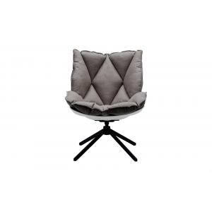 Лаунж кресло Moss серое