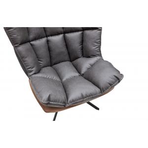 Лаунж кресло Kartell PU коричневое