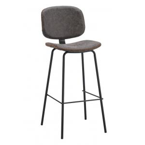 Барный стул Ziggy серый