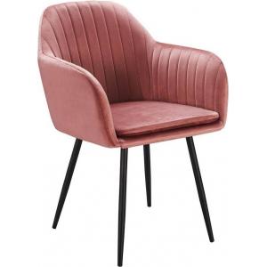 Стул-кресло Zaragoza пепельно-розовый