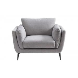 Кресло Amsterdam серый никель