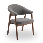 Стул Archi серый, массив ясеня