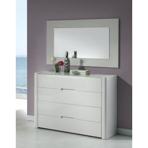 Комод горизонтальный Bella, белый