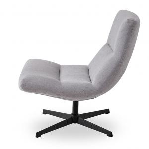 Лаунж кресло Clark серый