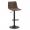 Барный стул Brisa черное основание, коричневый