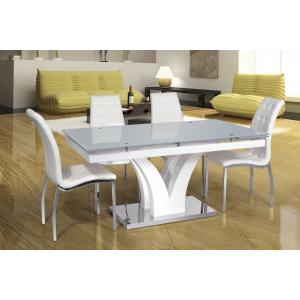 Стол обеденный Nogal раскладной белый