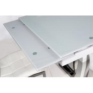 Стол обеденный Nogal раскладной белый