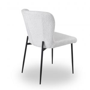 Стул Teddy Kon белый букле