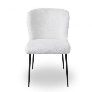 Стул Teddy Kon белый букле