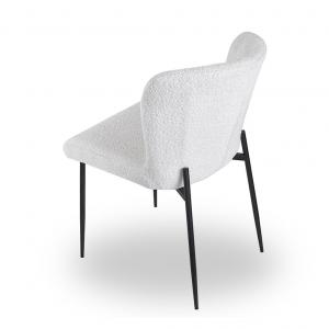 Стул Teddy Kon белый букле