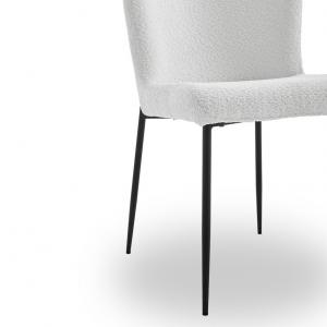 Стул Teddy Kon белый букле