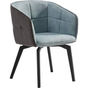 Стул-кресло Herta светло-голубой