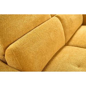 Диван Lenny 3-х местный, желтый