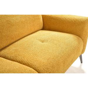 Диван Lenny 3-х местный, желтый
