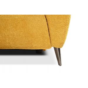 Диван Lenny 3-х местный, желтый