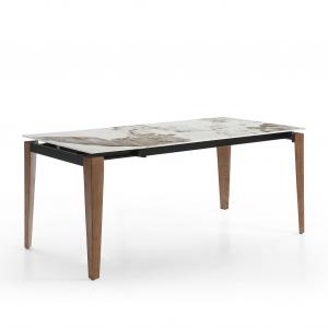 Стол Pandora белый мрамор