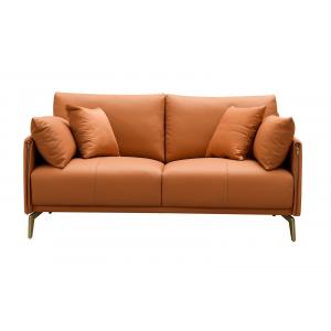 Диван California nappa 2-х местный золотисто-коричневый