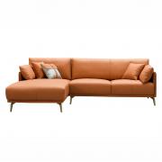 Диван California nappa 3-х местный левый угол