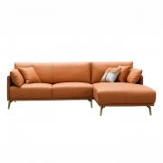 Диван California nappa 3-х местный правый угол