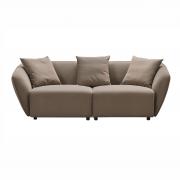 Диван Rocks 3-х местный бежевый