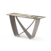 Консоль Paul керамика, серый металлик