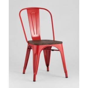 Стул TOLIX WOOD (Красный)