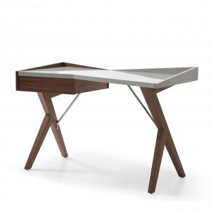 Письменный стол Jakers белый, орех