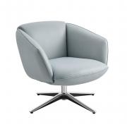 Дизайнерское кресло Zucca серо-голубой