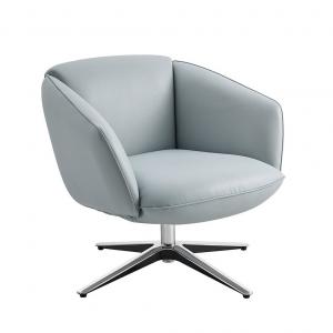 Дизайнерское кресло Zucca серо-голубой