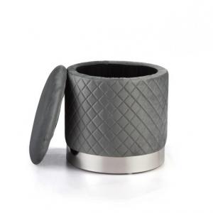 Пуф Zizi серый