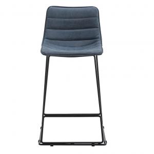 Стул полубарный Burt синий