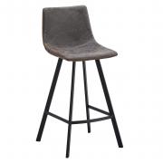 Стул полубарный Arce серый