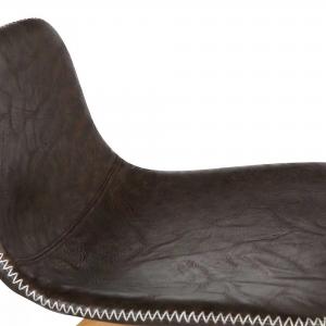 Полубарный стул Trenza коричневый