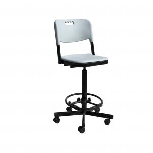 Лабораторный стул с пластиком КР19(В)