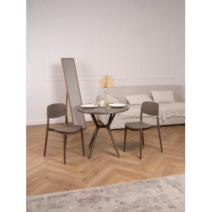 Стул пластиковый Alard, капучино