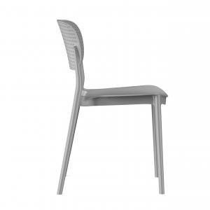 Стул пластиковый Aliskar, серый
