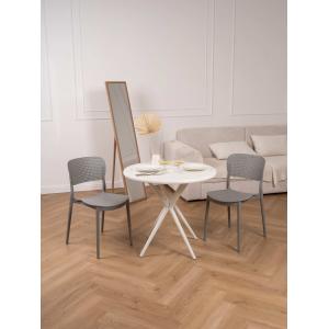 Стул пластиковый Aliskar, серый