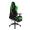 Игровое кресло Lotus GTS черно-зеленая экокожа