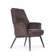 Офисное кресло Dunas Lounge коричневый