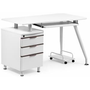 Компьютерный стол Erida, белый