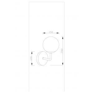 Бра Covey Золото