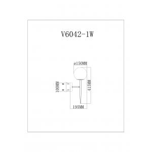 Бра Scrumbel Золото