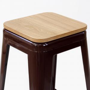 Полубарный табурет Tolix Style Wood 65 см