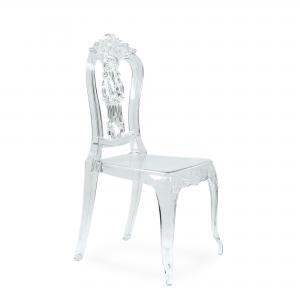 Стул Baroque прозрачный банкетный
