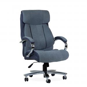Кресло руководителя Mauri King Size XXL, серая ткань