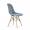 Стул Pulsante велюр серо-голубой